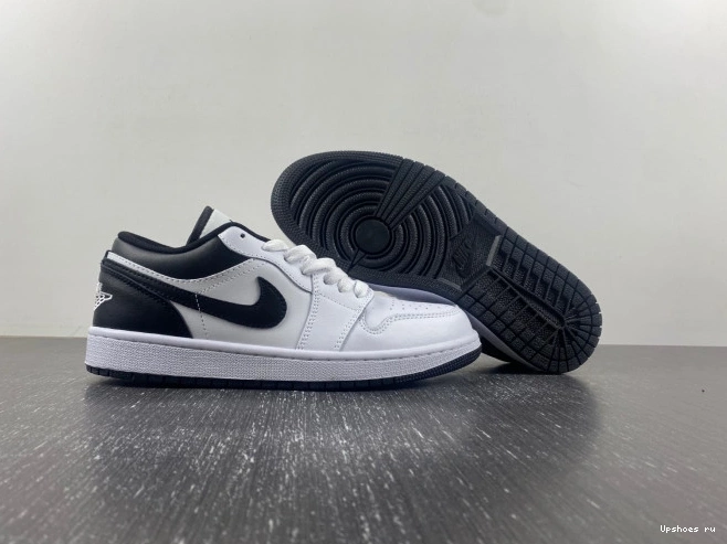  and Air 553558-132 Low Jordan 1 black white 0128